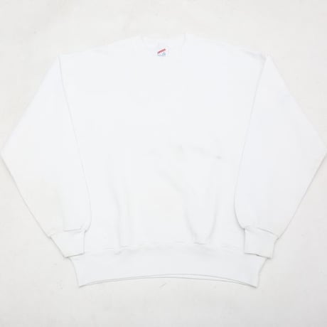 Jerzees Blank Sweat Shirt White