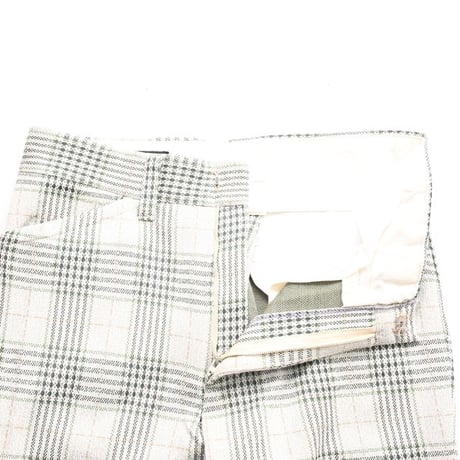 70's Plaid Flared Pants