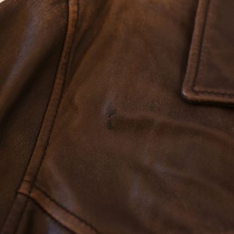 Eddie Bauer Brown Lambskin Jacket