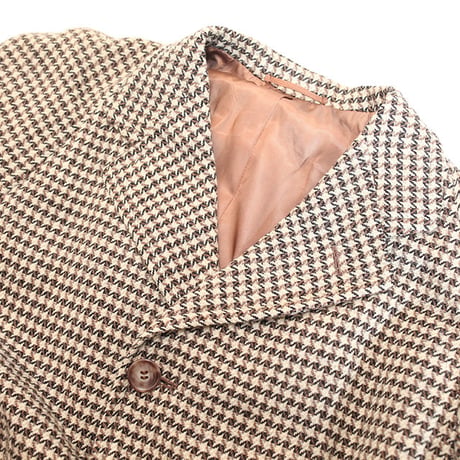 Hound tooth Wool Coat