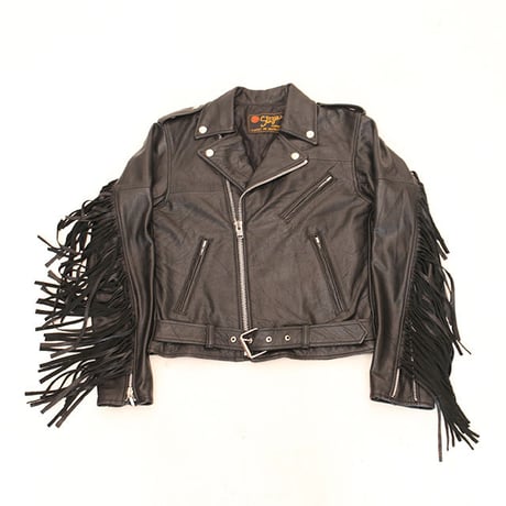 Good Shaped Fringe Leather Jacket