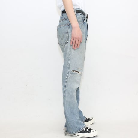 70's Levi's 646 Damaged Flare Denim Pants