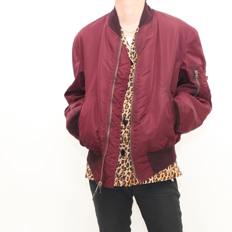 Alpha MA-1 Jacket Maroon
