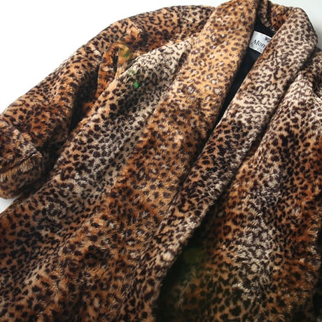 Vintage Animal Fake Fur Coat