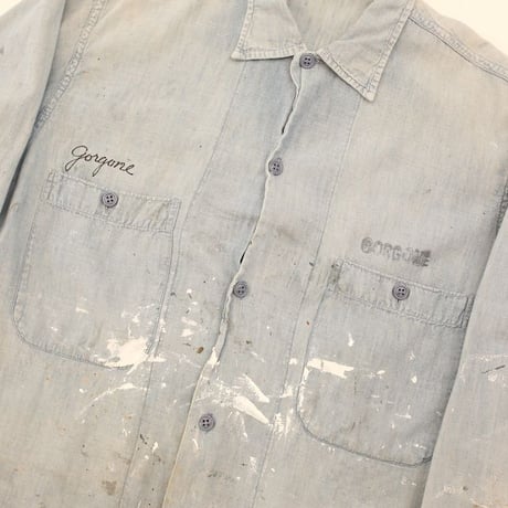 Vintage Painted Chambray L/S Shirt
