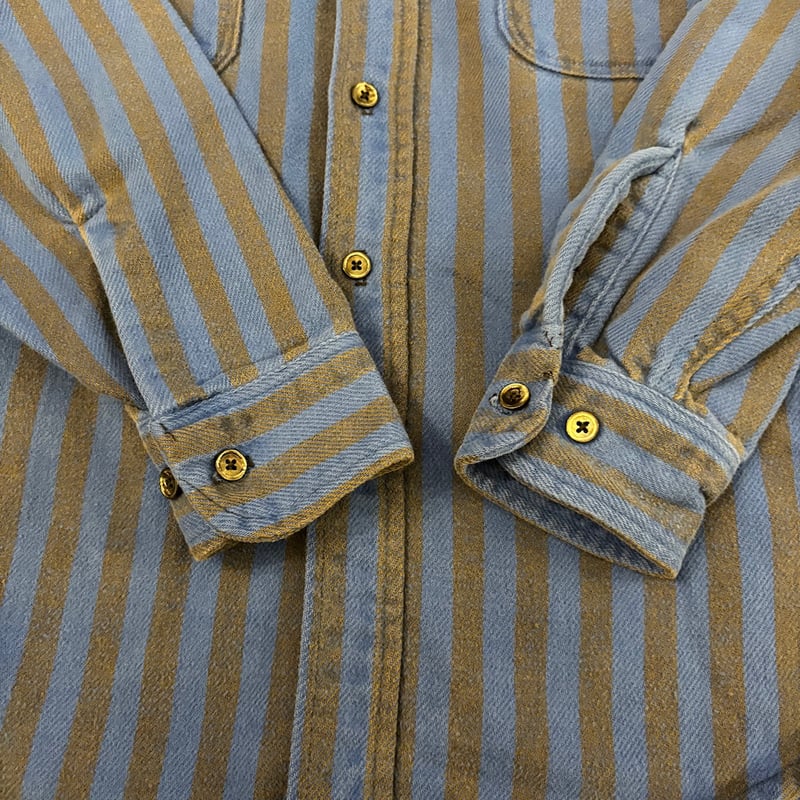 80's〜 BIG MAC x ST Jon's Bay L 80s St. John's Bay × BIG MAC Cotton Heavy Flann
