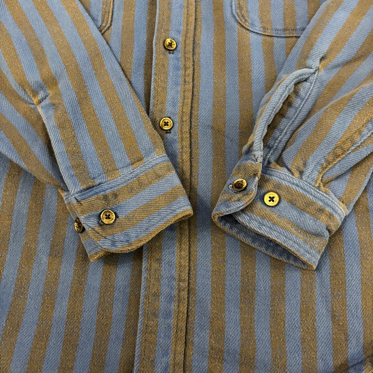 80s St. John's Bay × BIG MAC Cotton Heavy Flann