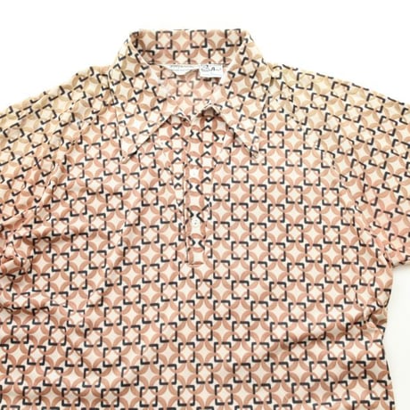 70s Polyester S/S Shirt