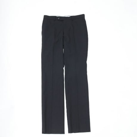 Stripe Slim Straight Slacks