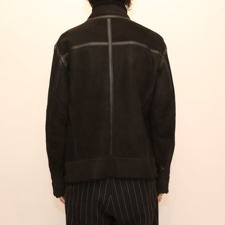 Black Mouton Jacket