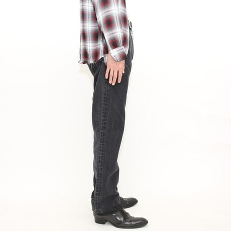 Levi's 501 Black Denim Pants MADE IN EGYPT