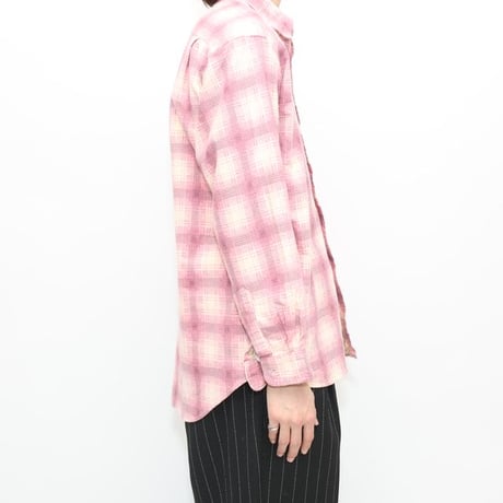 Plaid Print Flannel Shirt