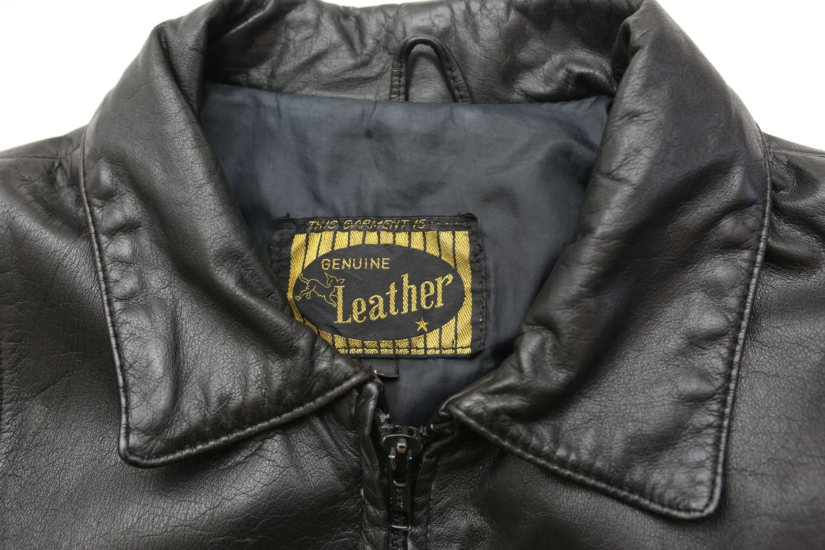 ジャケット・アウター Single Rider's Leather Jacket Black Vintage Single Leather Jacket Black | Strato