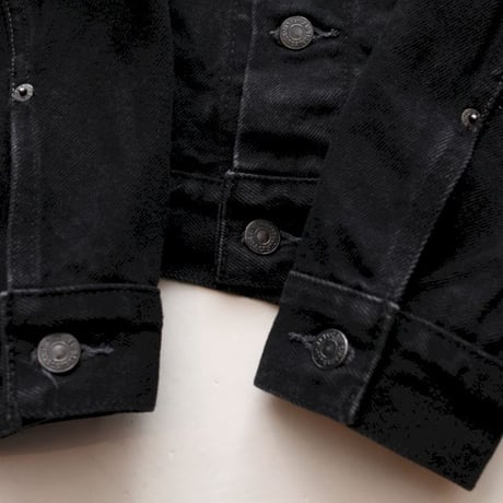 Levis Black Denim Trucker Jacket