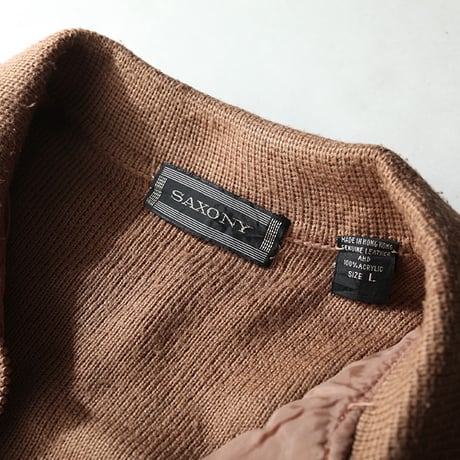 Vintage Zip Up Cardigan