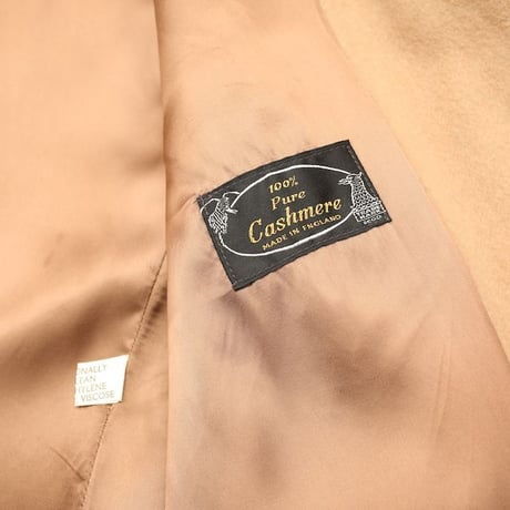 Pure Cashmere Coat MADE IN ENGLAND