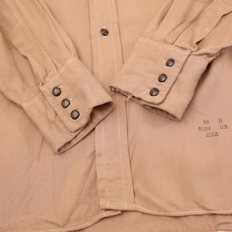 40's Wool Gabadine L/S Shirt