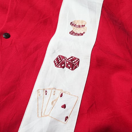 50s Like Rayon S/S Shirt