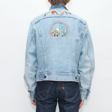 70's Lee Embroidery Denim Jacket