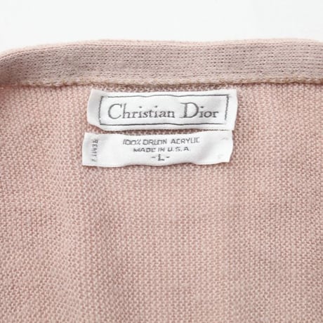 Christian Dior Acryl Knit Cardigan