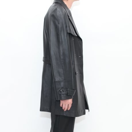 Leather Trench Coat