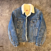 80-90s Levi's Denim Sherpa Trucker Jacket