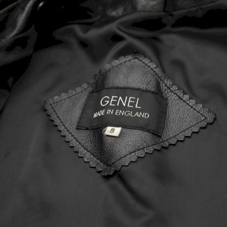 Skinny Leather Coat MADE IN ENGLAND