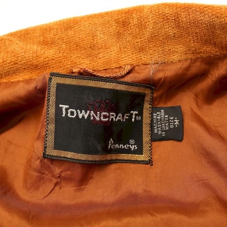 Vintage Town Craft Velour Track Jacket