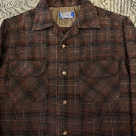 60s Pendleton Plaid Loop Shirt