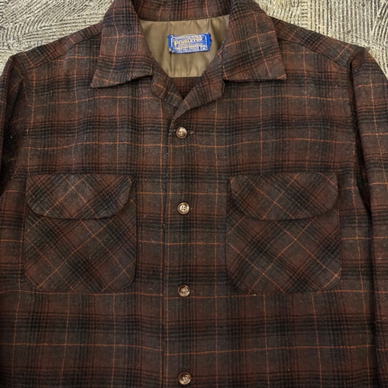 60s Pendleton Plaid Loop Shirt | Strato