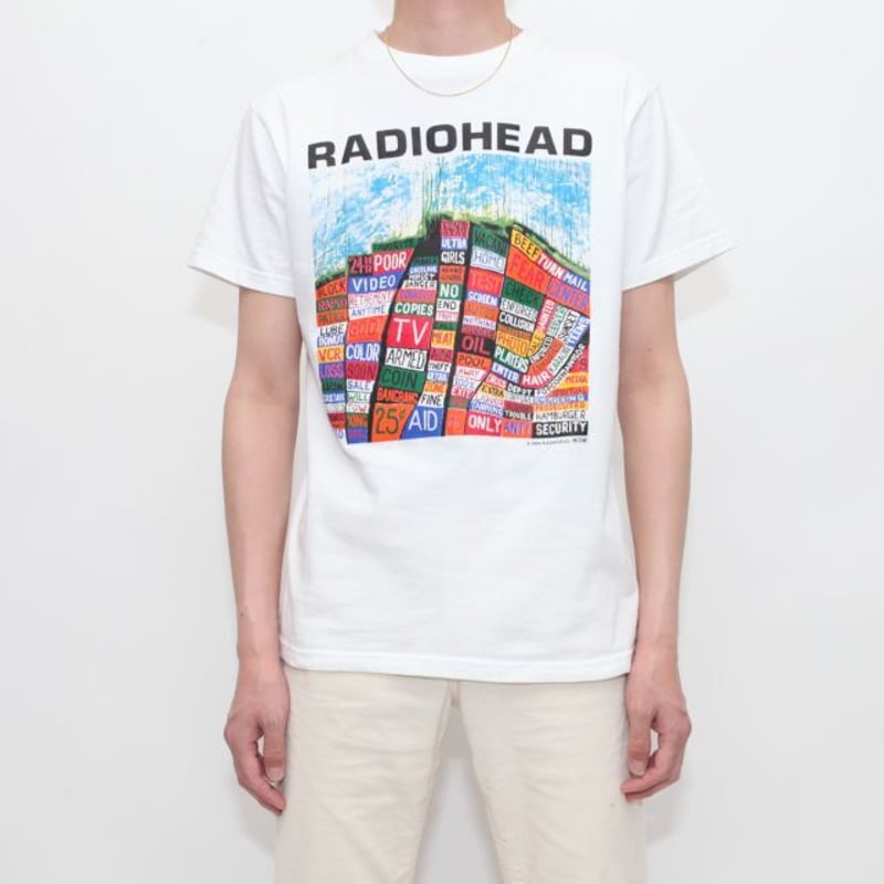 激レア 00s レディオヘッド ヘイル トゥー ザ シーフ 公式Tシャツ 米国製 Radiohead T-Shirt | Strato