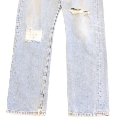 Euro Levi's 501 Damage Denim Pants