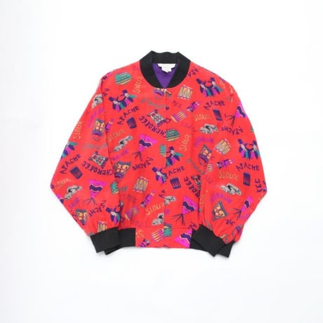 Silk Bomber Jacket