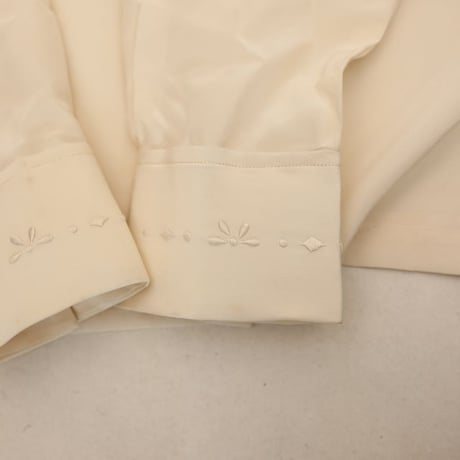 1970s Hand Embroidered 100% Pure Silk Shirt