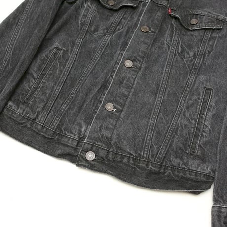 Levi's Black Denim Track Jacket
