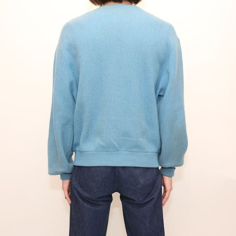 70's Arnold Palmer Alpaca × Wool Knit Cardigan
