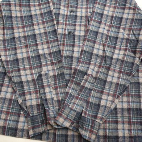 70s Pendleton Wool Plaid Loop Shirt