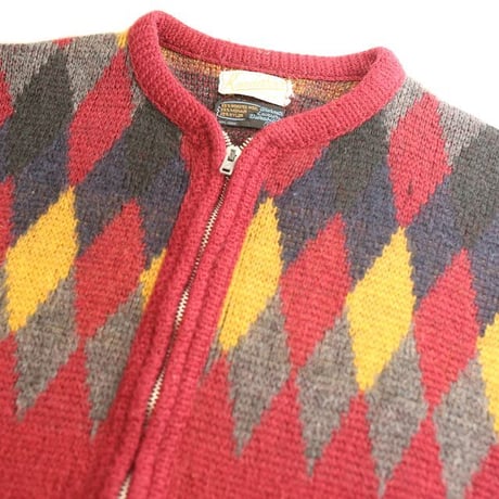 60's Kandahar Mohair Knit Cardigan