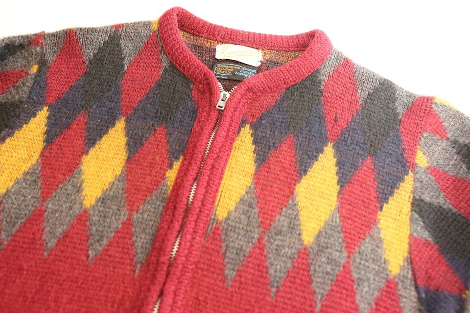60's Kandahar Mohair Knit Cardigan | Strato