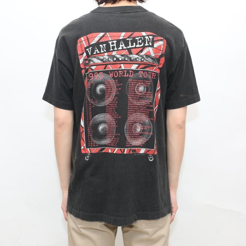 90's VanHalen World Tour 1993 T-Shirt | Strato 90's VanHalen World Tour 1993 T-Shirt | Strato