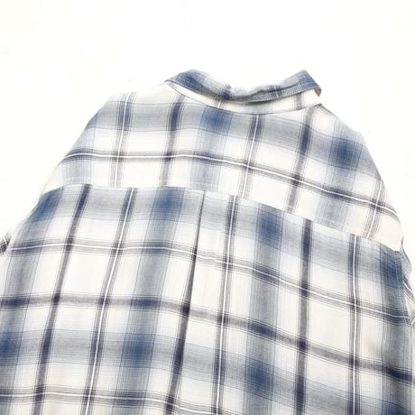 Rayon Checked Pattern Shirt