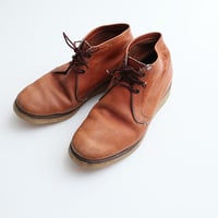 60－70s チペワ チャッカブーツ Chippewa Chukka Boots 黒タグ刺繍 10