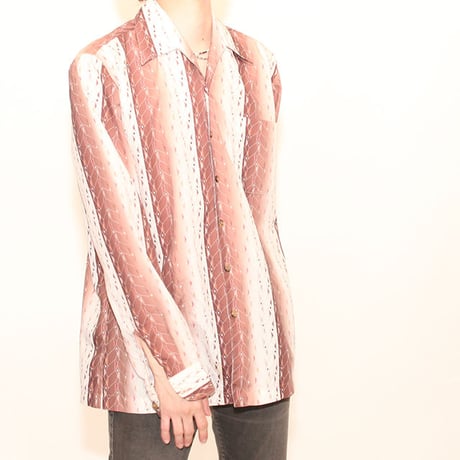 70s Polyester L/S Shirt