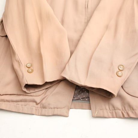 50's "BERKRAY" Rayon Gabardine Jacket