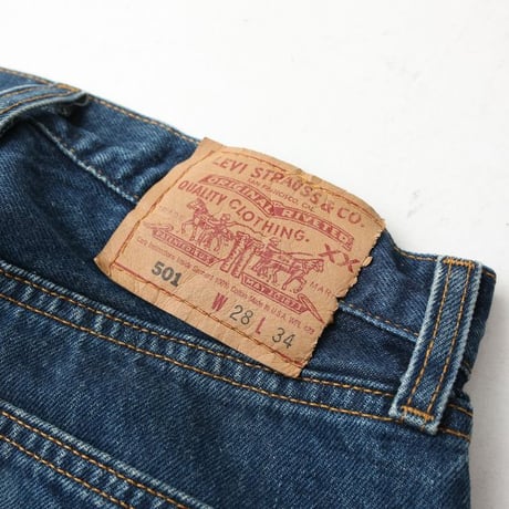 90's Levi's 501 Denim Pants MADE IN USA FOR WOMEN