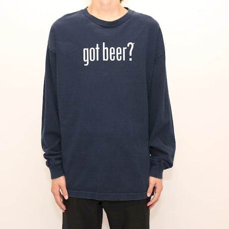 "got beer?" L/S T-Shirt