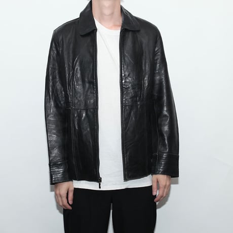 Single Leather Jacket