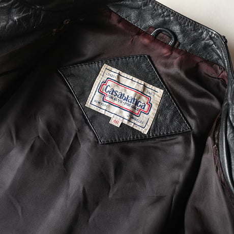 80s Vintage Leather Jacket