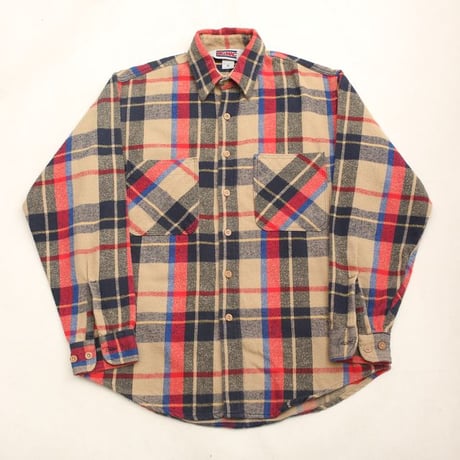 80s BIG MAC Cotton Flannel Plaid Shirt