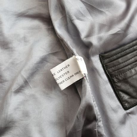 Black Lamb Leather Jacket